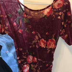 Floral blouse
